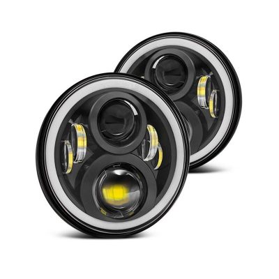 VROMOS Jeep Headlight 7" 50W (комплект) - 18cm.