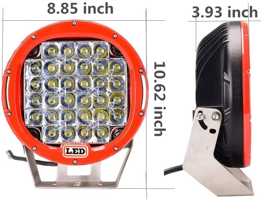 LED фар VROMOS 320W – Размер 9‘‘ LED фар VROMOS 320W – Размер 9‘‘